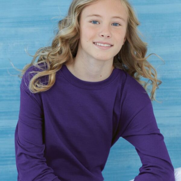 Youth Heavy Cotton™  Long Sleeve T-Shirt Thumbnail